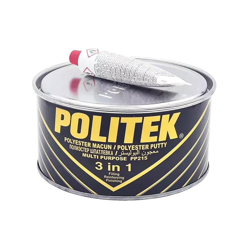 POLITEK 3 in 1 PP-215 Multi Purpose Шпатлевка автомобильная усиленная финишная (мультифункциональная #1