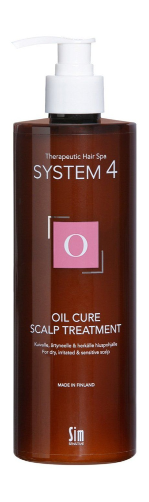 SIM SENSITIVE Oil Cure Scalp Treatment Маска-пилинг для волос терапевтическая "О", 500 мл  #1