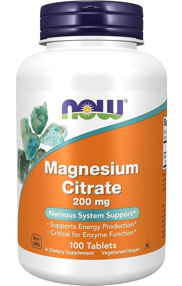 Magnesium Citrate 200mg 100 таблеток #1