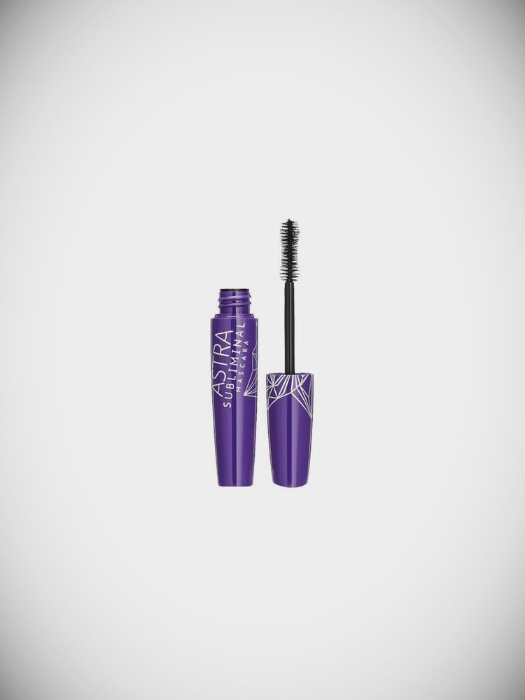 ТУШЬ ДЛЯ РЕСНИЦ ASTRA subliminal mascara 01 черный, 11 мл #1