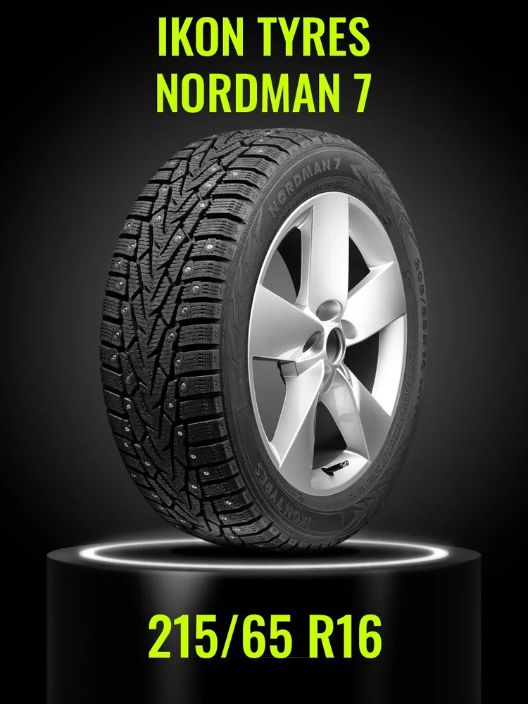 Ikon Tyres Nordman 7 Шины  зимние 215/65  R16 102T Шипованные #1