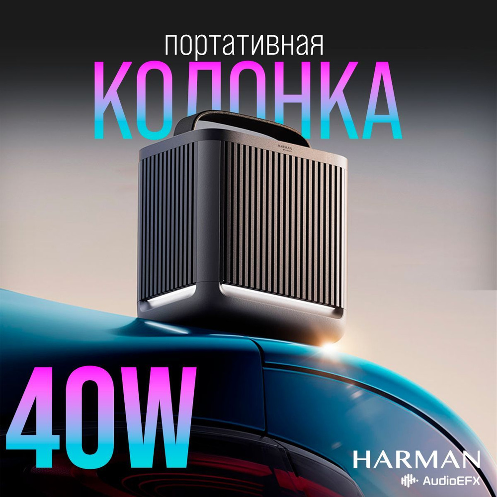 Колонка портативная Xiaomi Outdoor Bluetooth Speaker Camp 40Вт HARMAN (ASM06A) #1