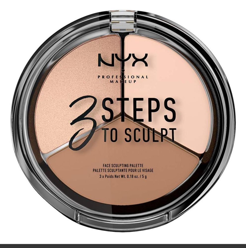 Скульптор NYX Professional Makeup 3 Steps To Sculpt (01 Fair) #1