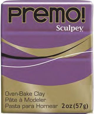 Полимерная глина Sculpey Premo (фиолетовый) 57г PE02 5107 #1