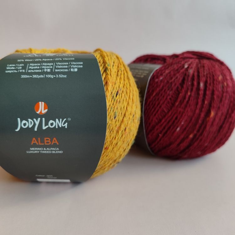 Пряжа Jody Long Alba, цвет 005, 1 шт. (50% шерсть, 25% альпака, 25 % вискоза; 100 гр./350 м.)  #1