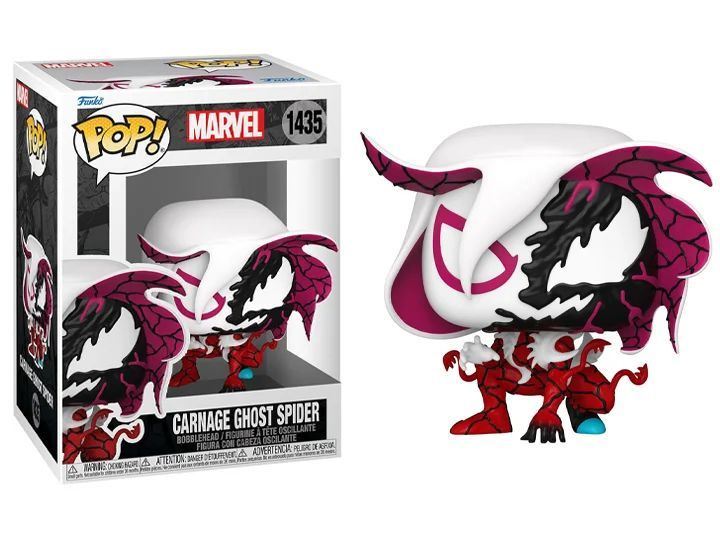 Фигурка Funko Pop! Marvel Comics: Carnage Ghost Spider (Фанко Поп Карнаж Человек-Паук Гвен Стейси из #1