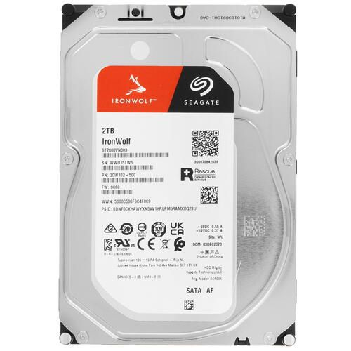 Seagate 2 ТБ Внутренний жесткий диск 2 ТБ,256 МБ, SATA III, 6 Гбит/с ([ST2000VN003])  #1