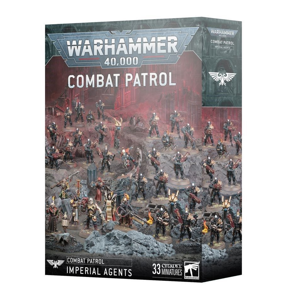 Фигурки COMBAT PATROL: IMPERIAL AGENTS Warhammer 40000 #1