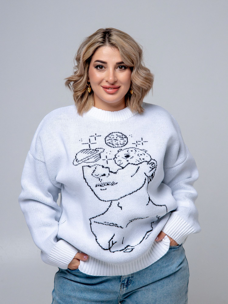 Джемпер YALOTEX plus size #1