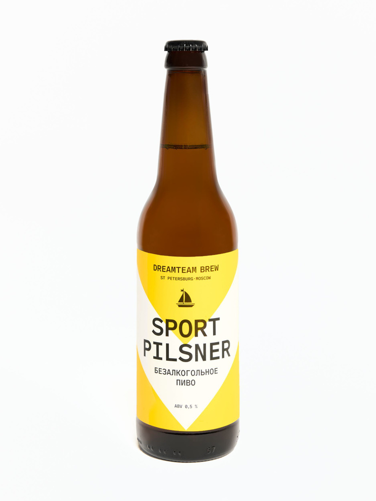 Пиво безалкогольное Sport Pilsner, Dreamteam Brew, 6х450мл #1