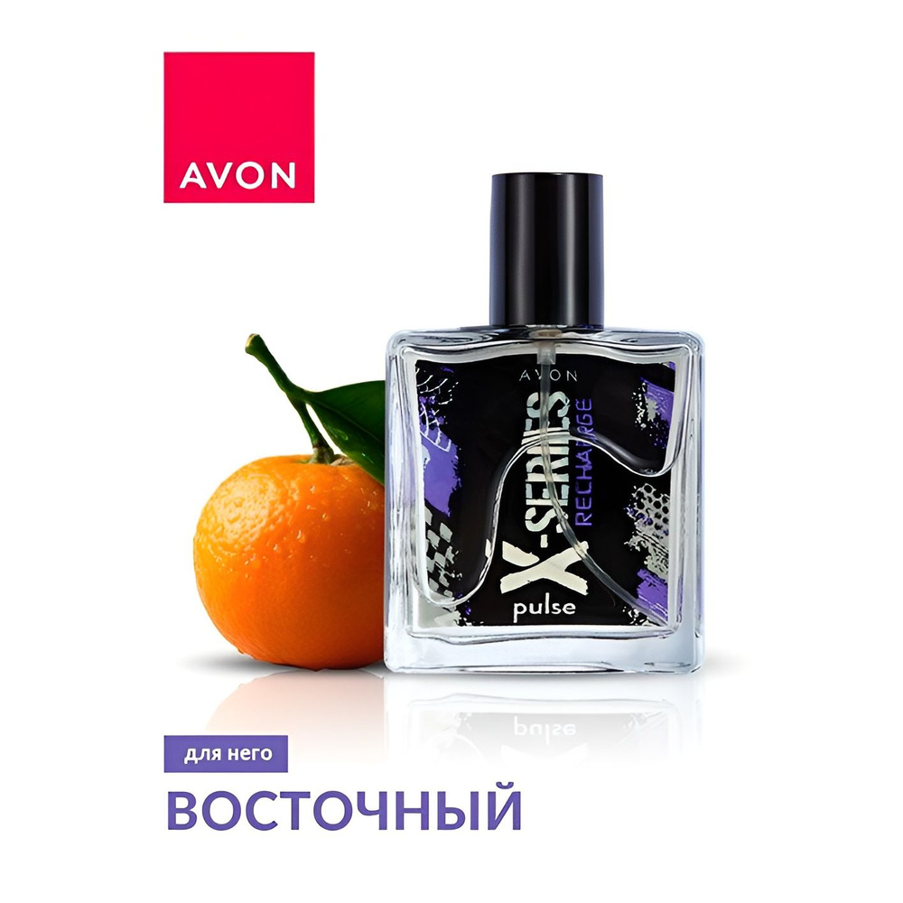 Avon Recharge Туалетная вода для него, 50 мл #1