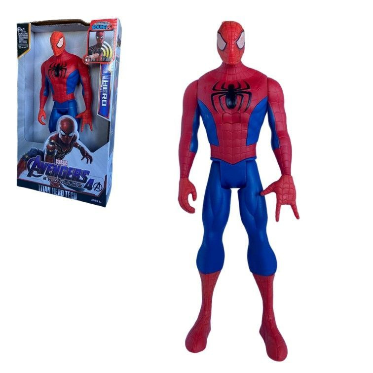 Фигурка игрушка для мальчика Мстители Человек-паук 30см., Супергерои Marvel Avengers Spider Man со звуком #1