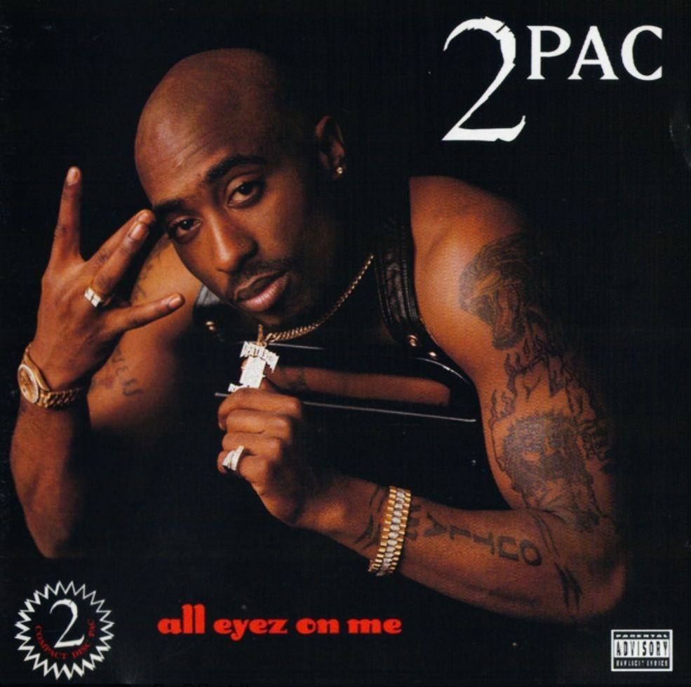 2 Pac "All eyez on me" 2 CD Аудио #1