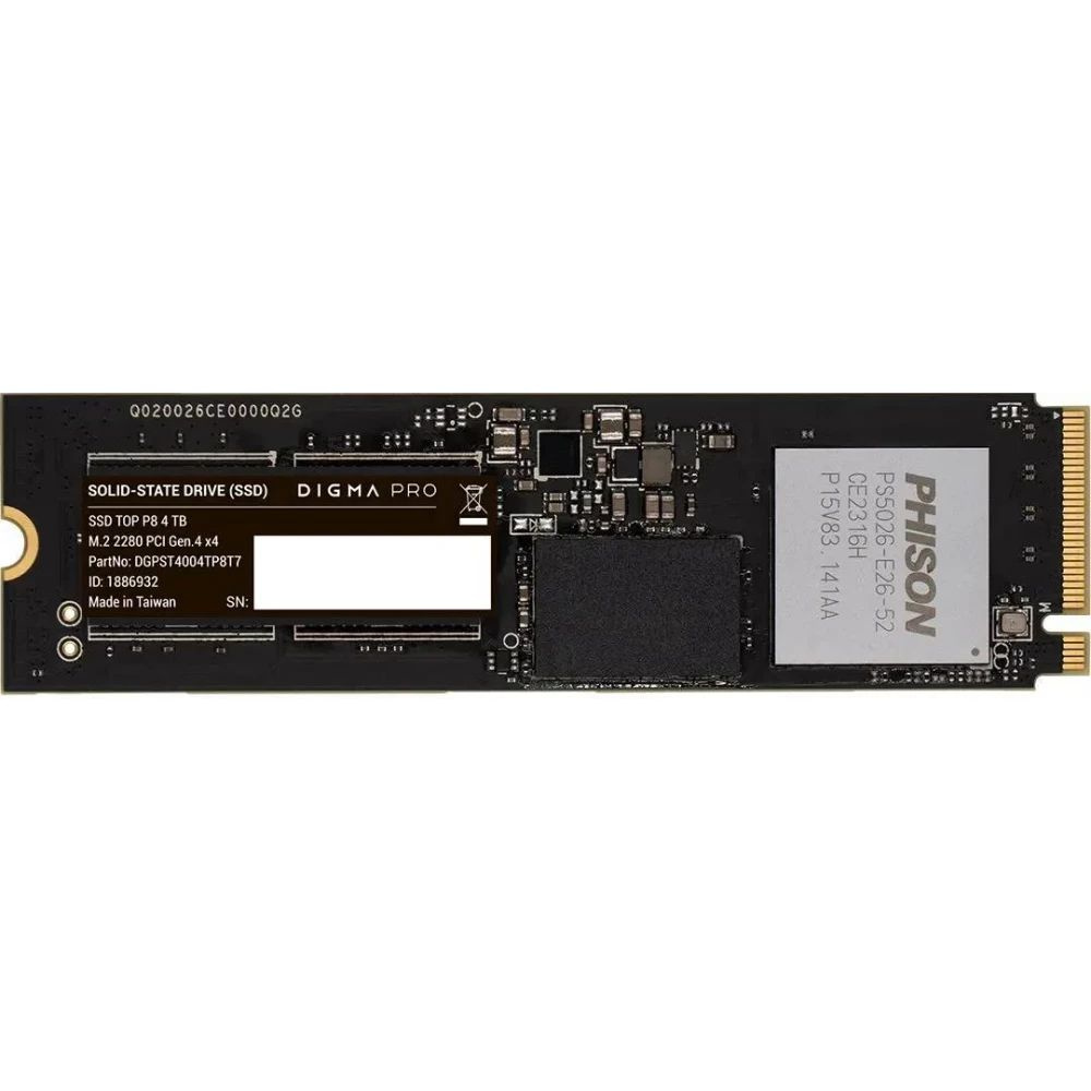 Digma 4 ТБ Внутренний SSD-диск DGPST5004TP6T4 (DGPST5004TP6T4) #1