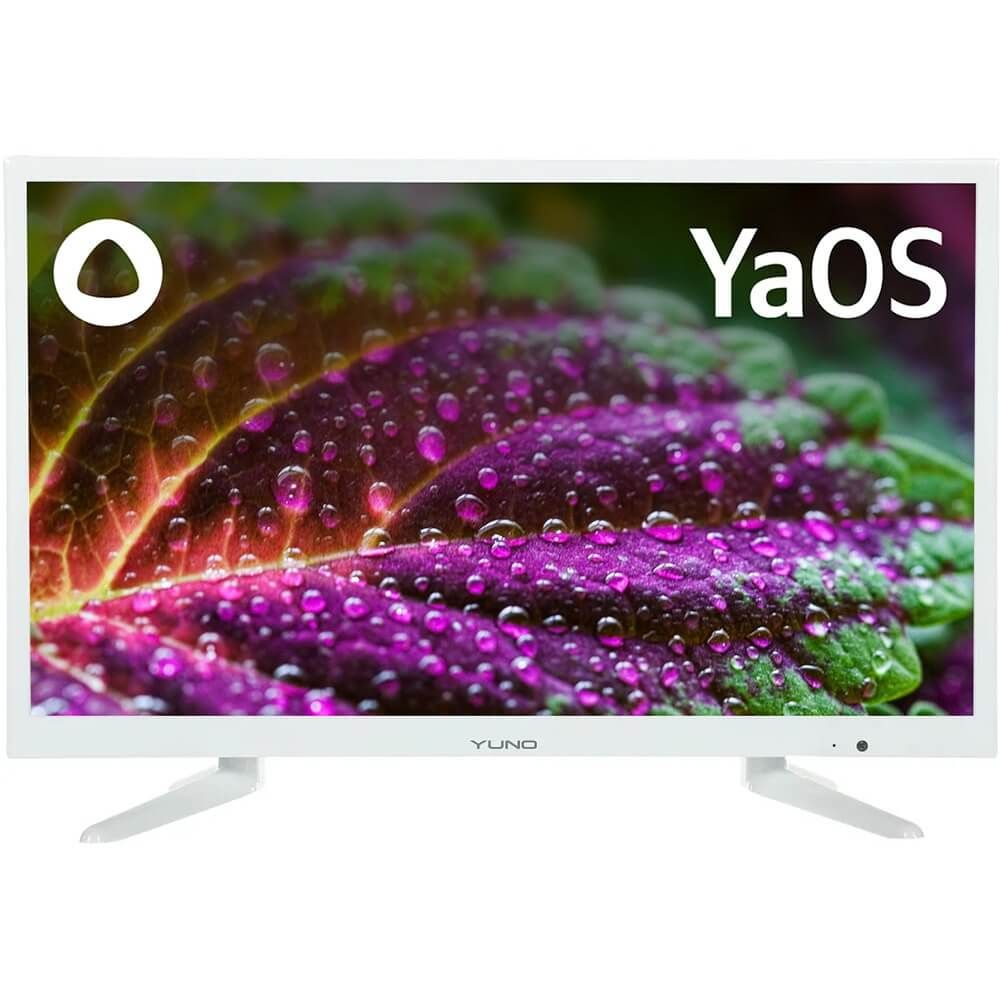 Yuno Телевизор ULX-24TCSW222 (W) 24" HD, белый #1