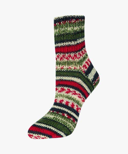 Носочная пряжа Rellana Flotte Socke Christmas 4ply (0224) 1 моток #1