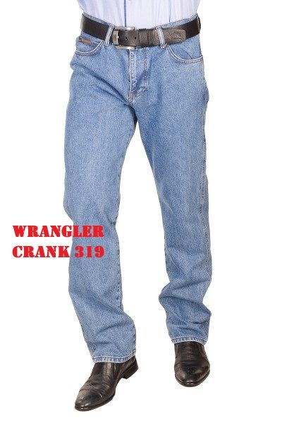 Джинсы Wrangler crank 319 blue #1