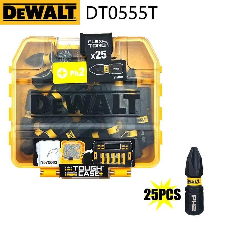 Набор бит DEWALT DT70555T, PH2,односторонние, 25шт. #1