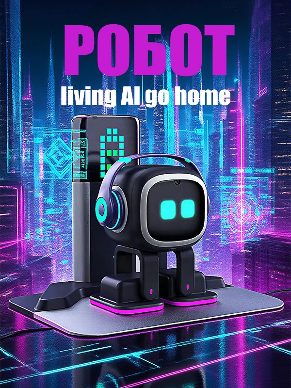 EMOУмныйроботпитомецсискусственныминтеллектомRobotAI,GoHome
