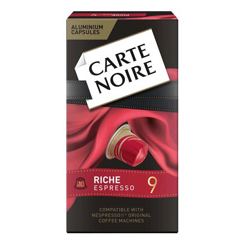 Кофе Carte Noire Rich Espresso № 9 для системы Nespresso в капсулах 10 шт 52 г  #1