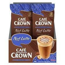 Кофе растворимый турецкий Латте с фундуком Cafe Crown Nut Latte Ulker 10 пакетиков  #1