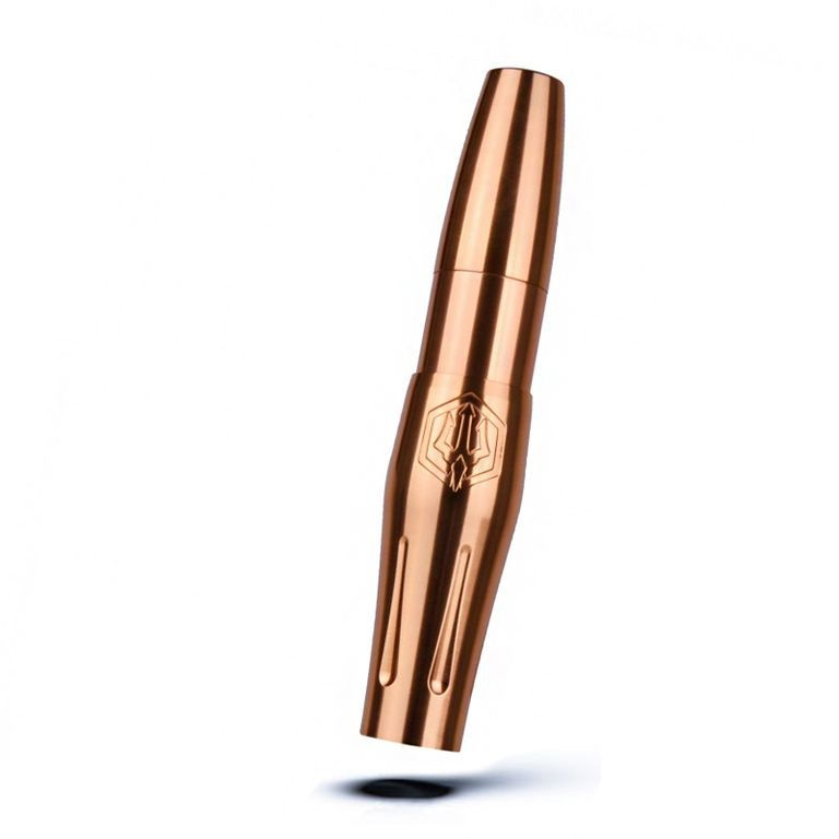 Машинка ручка для татуажа и перманентного макияжа Poseidon v2 mini pen gold  #1