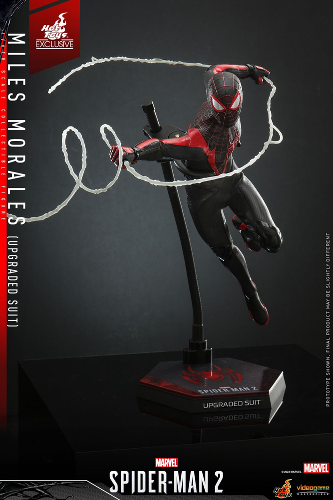 Фигурка Hot Toys VGM55: Marvels Spider-Man 2 - Miles Morales (Upgraded Suit) 1/6 #1