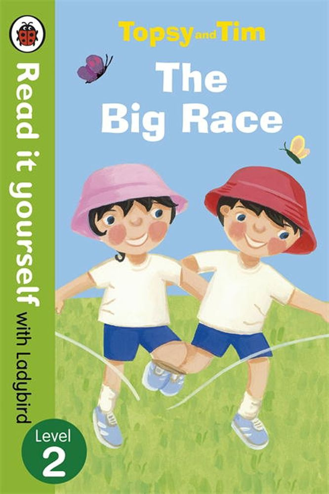 Topsy and Tim. The Big Race. Level 2 / Книга на Английском | Adamson Gareth, Adamson Jean  #1