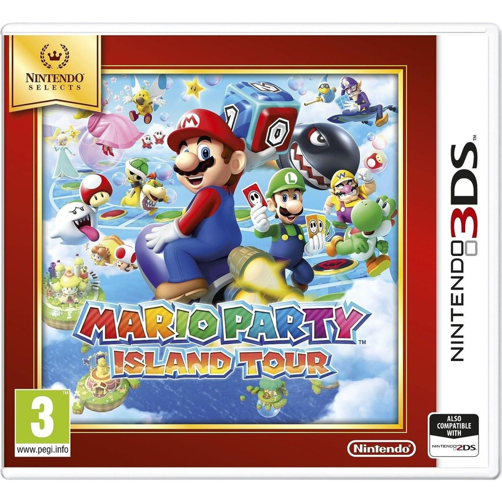 Mario Party: Island Tour (Nintendo Selects) (русские субтитры) (3DS) #1