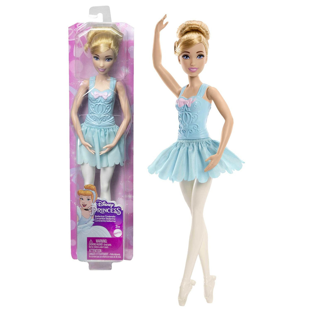 Кукла Mattel - Принцесса-Балерина Белоснежка, высота 29,21 см., материал: пластик, текстиль, серия Disney #1