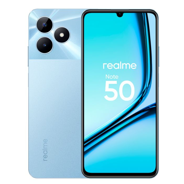 realme Смартфон Note 50 4/128 ГБ, голубой #1