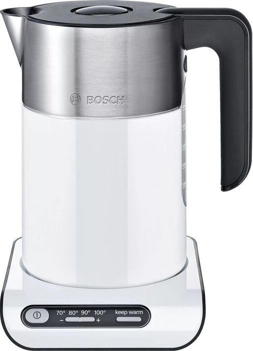 Bosch Электрический чайник TWK8611P, серебристый, белый #1
