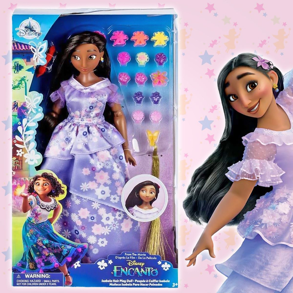 Кукла Изабель Энканто Disney Encanto с аксессуарами для волос  #1