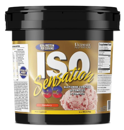 ISO Sensation Ultimate Nutrition (2270 гр) Клубника #1