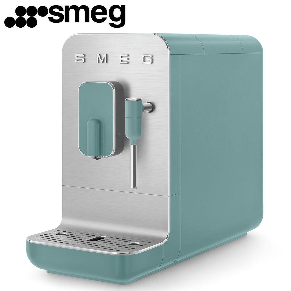 Кофемашина SMEG BCC02EGMEU / мощность 1350 Вт / стиль 50-х г. г. / изумрудно-зеленый  #1