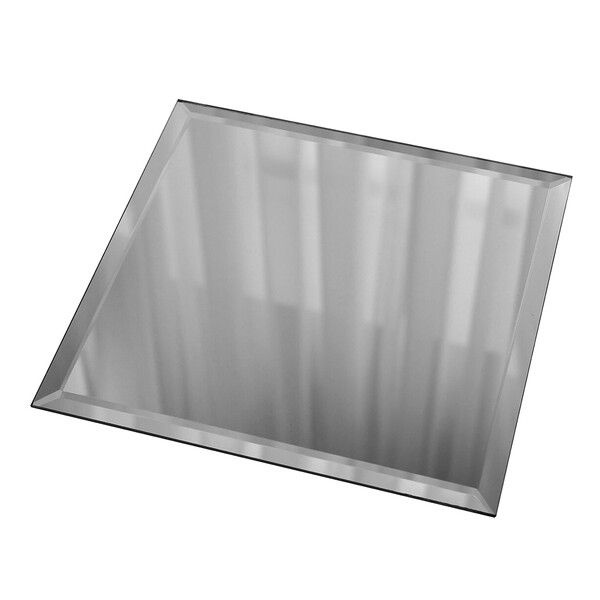 Плитка зеркальная квадратная 30х30 см Дом стекольных технологий серебряная с фацетом  #1