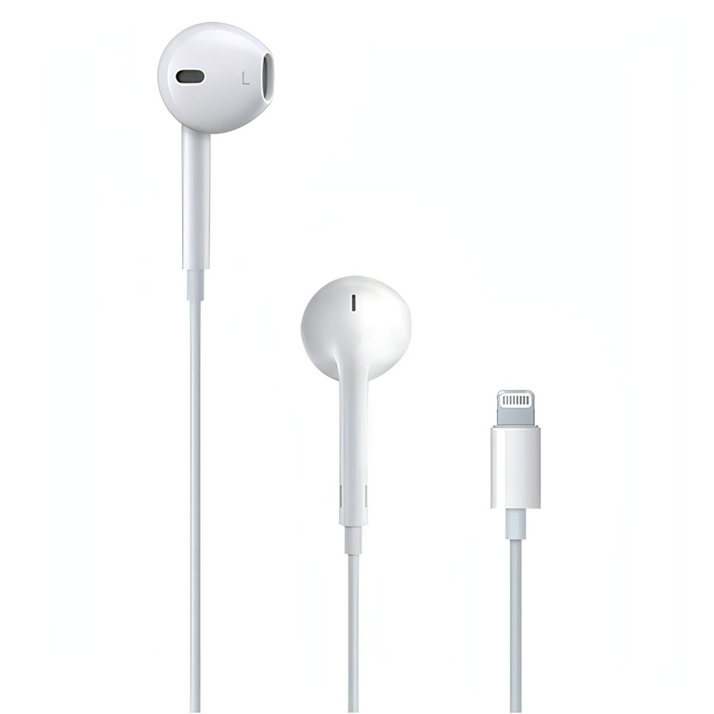Наушники внутриканальные Apple Apple EarPods with Lightning Connector (MMTN2) #1