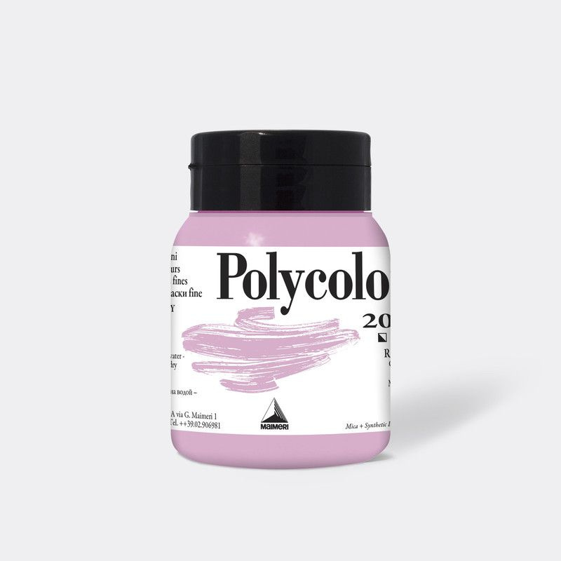 Краска акриловая Maimeri Polycolor розовый светлый 500мл #1