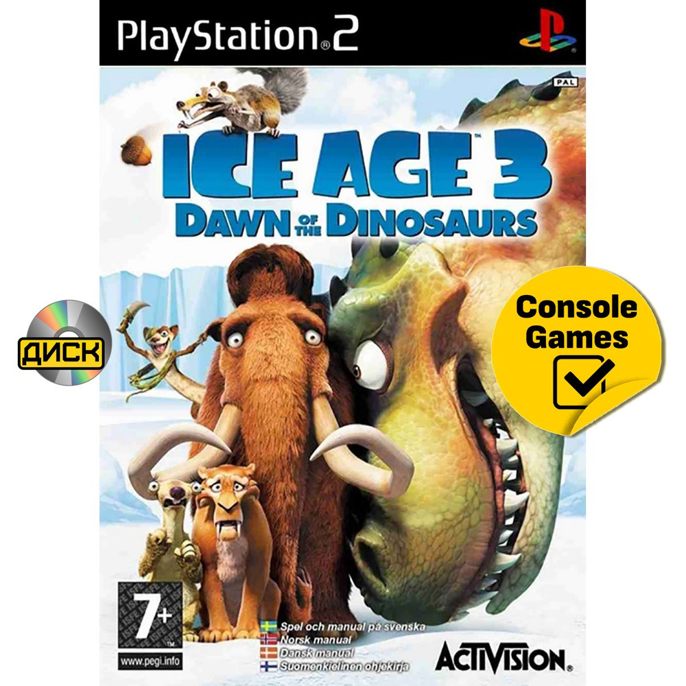 Игра PS2 Ice Age 3 Dawn of the Dinosaurs (английская версия) (PlayStation 2, Английская версия)  #1