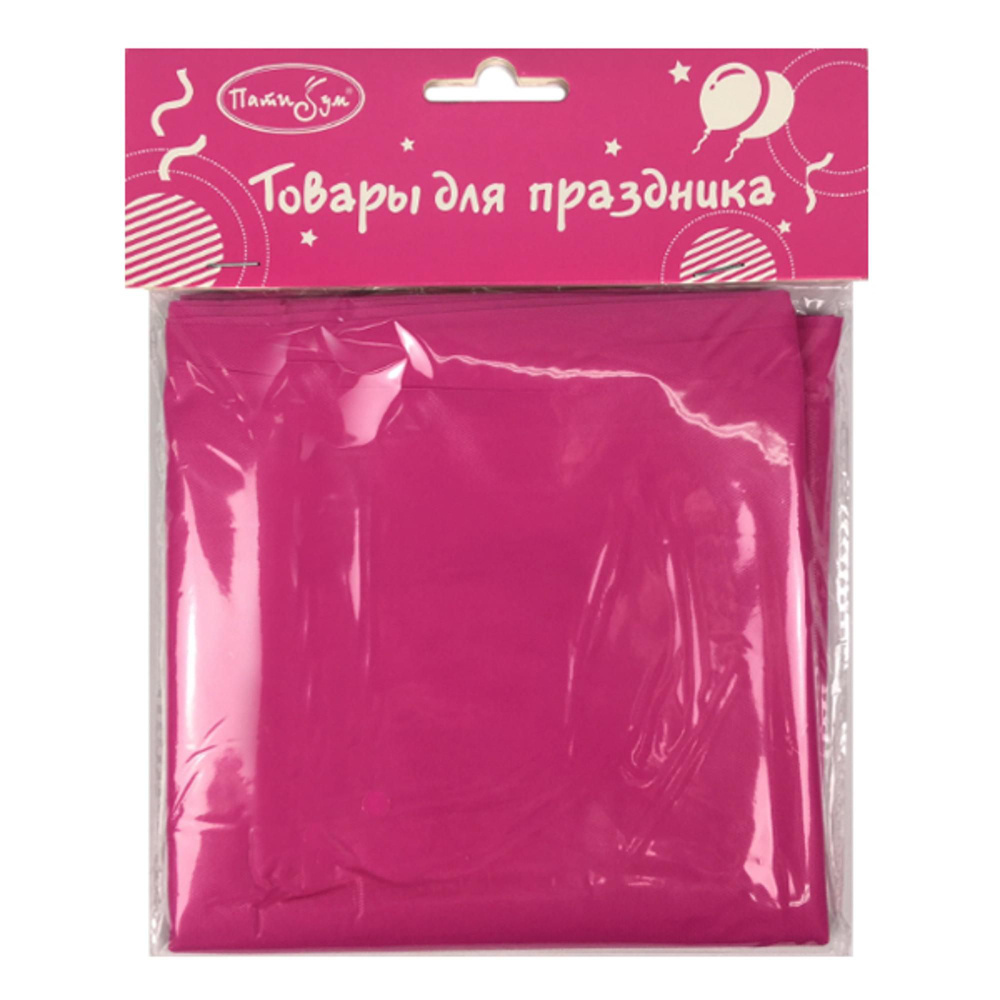 Скатерть полиэтиленовая Hot Pink 121 х 183см #1