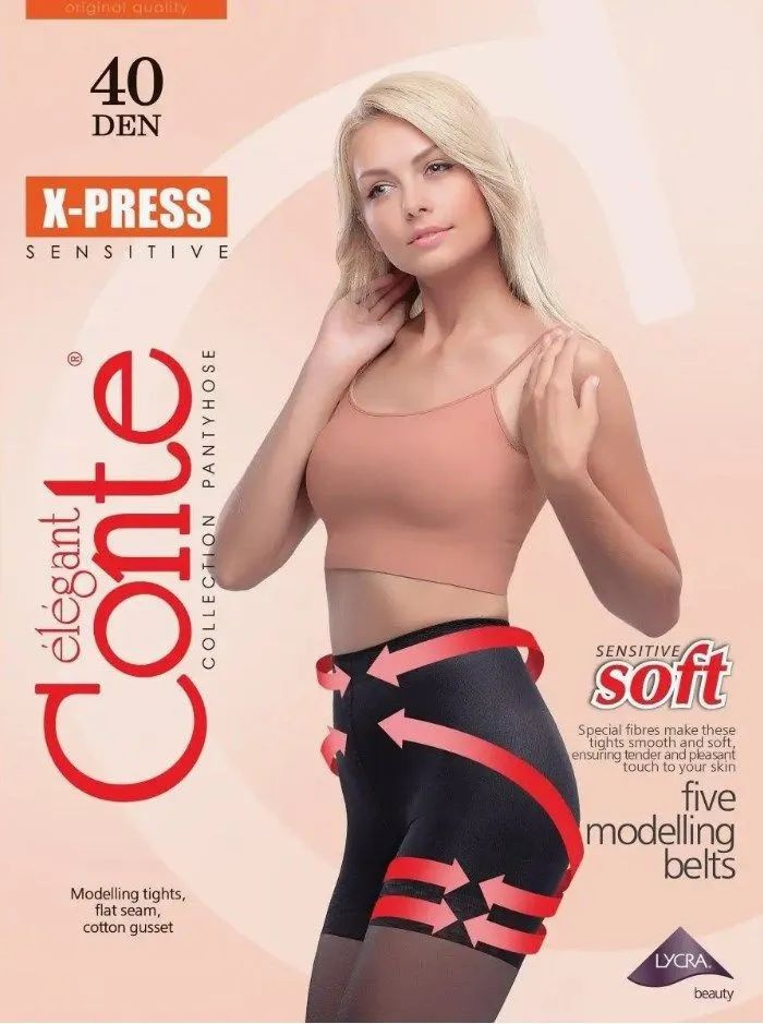 Колготки Conte, 40 ден, 1 шт #1