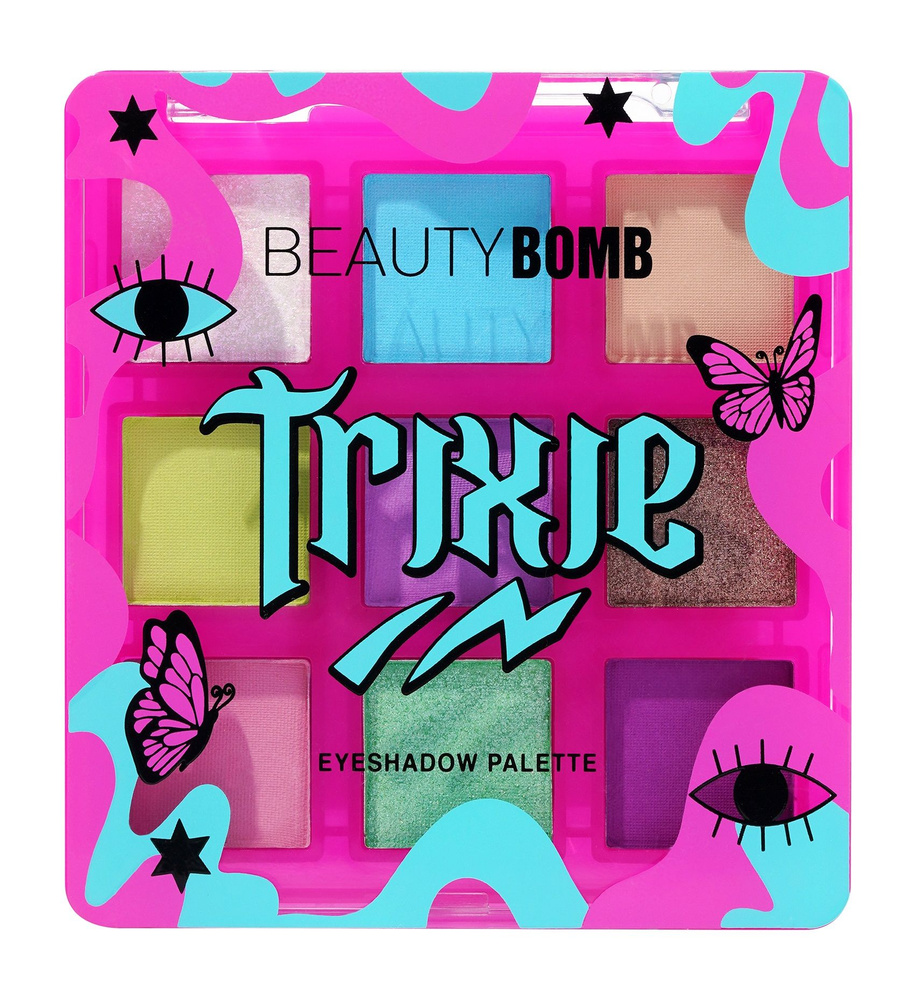 BEAUTY BOMB Палетка теней Trixie, 7 г #1