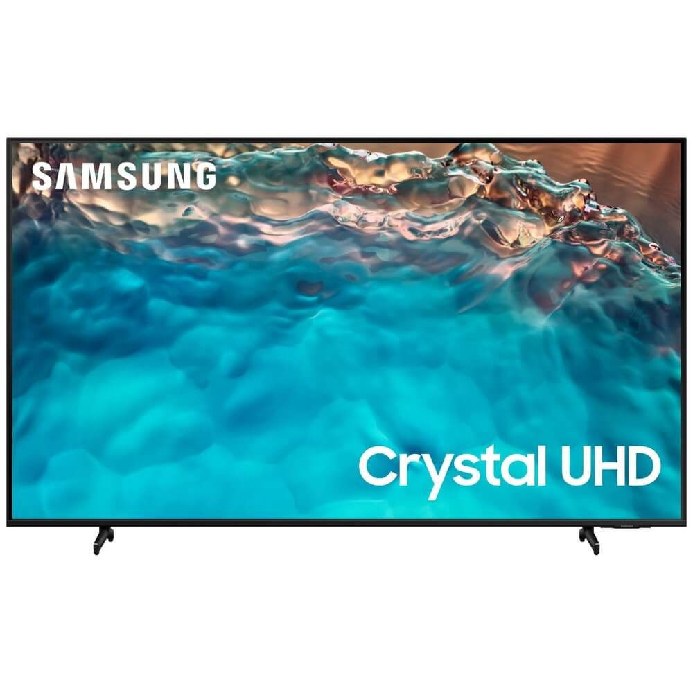 Samsung Телевизор UE43CU8000UXRU(2023); Смарт ТВ; Голосовое управление; 43.0" 4K UHD, черный  #1