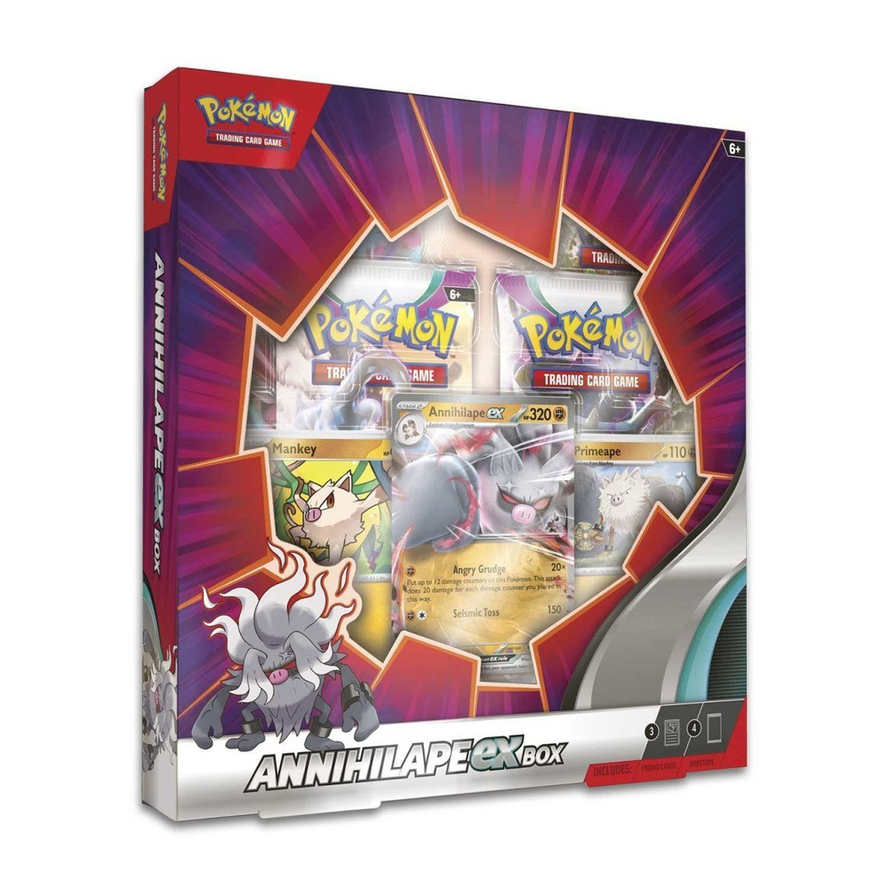 Покемон карты коллекционные: Набор Pokemon TCG: Annihilape ex Box (Made in USA)  #1