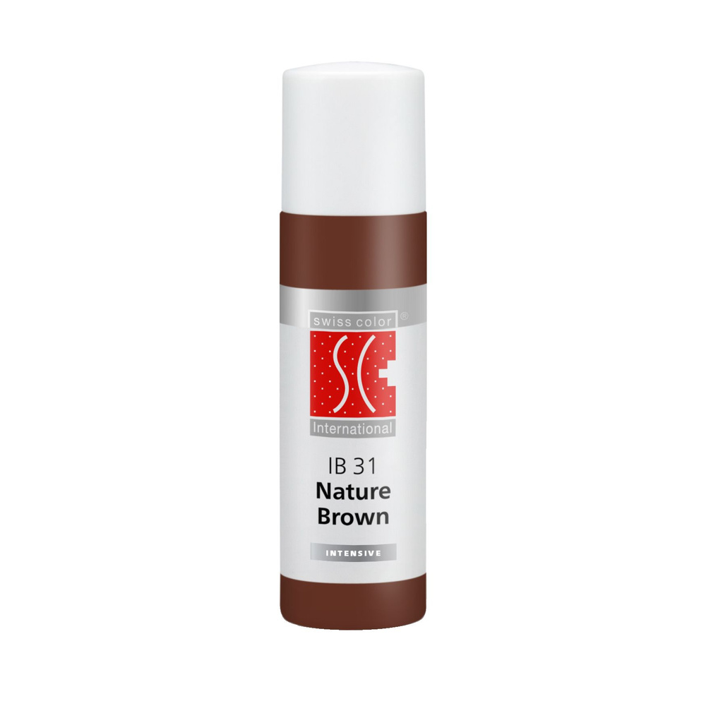 Пигмент Swiss Color для перманентного макияжа бровей, IB 31 Nature Brown, 12 мл  #1