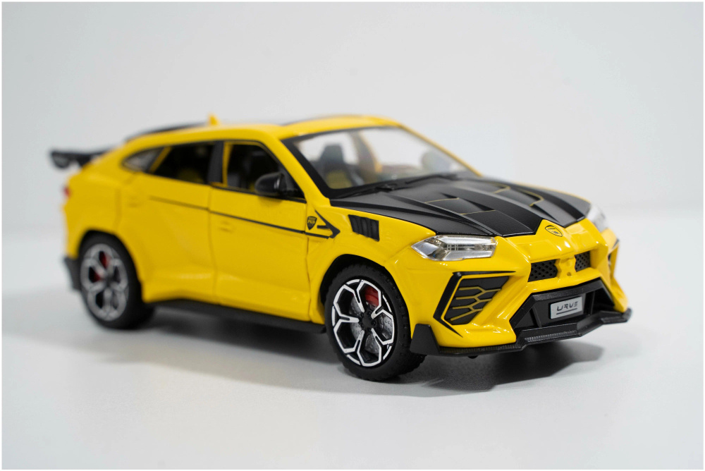 Машинка металлическая Lamborghini Urus 1:24 с дымом ( ИМИТАЦИЯ ВЫХЛОПА )  #1