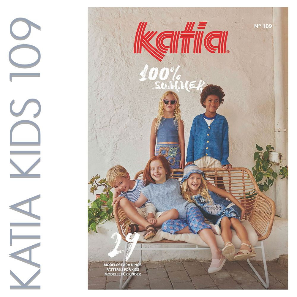 Журнал с моделями по пряже Katia KIDS 109 #1