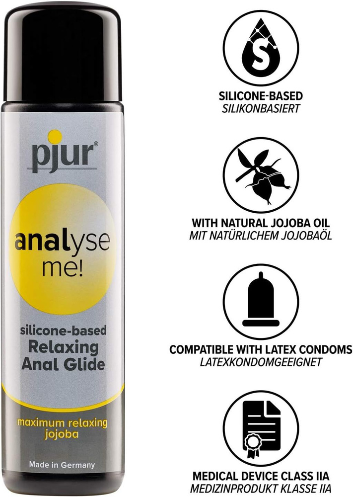 Анальный лубрикант на силиконовой основе Pjur Analyse Me! Relaxing Anal Glide 250 ml  #1