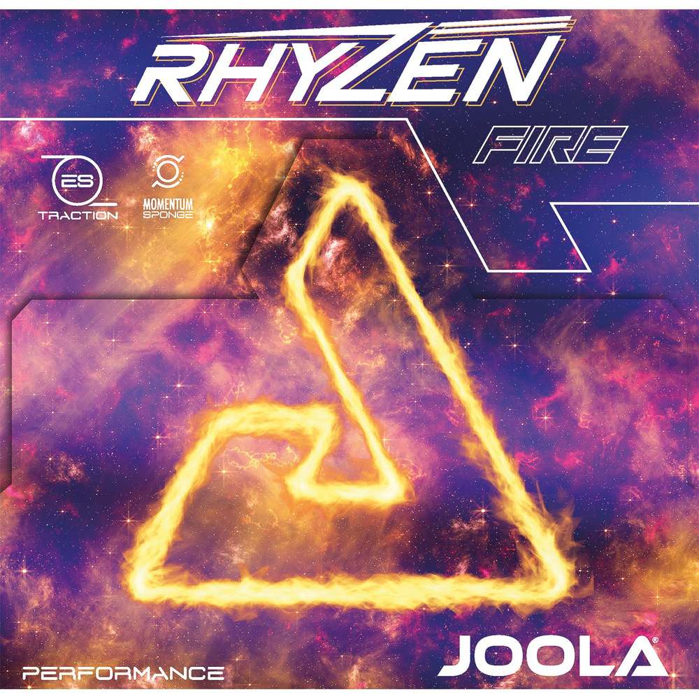 Накладка Joola RHYZEN FIRE, красная, 2.0 #1