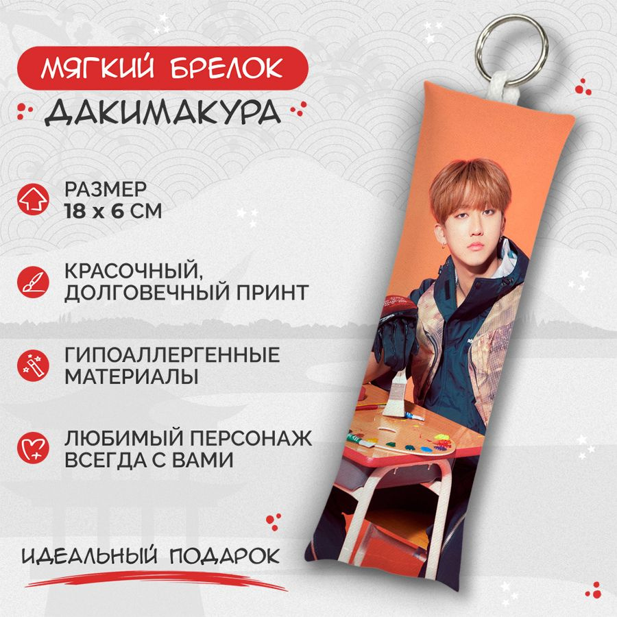 Брелок дакимакура мини Stray Kids - Чанбин и Феликс арт. M1299 #1